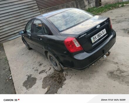 Чорний Шевроле Лачетті, об'ємом двигуна 1.6 л та пробігом 156 тис. км за 3500 $, фото 1 на Automoto.ua