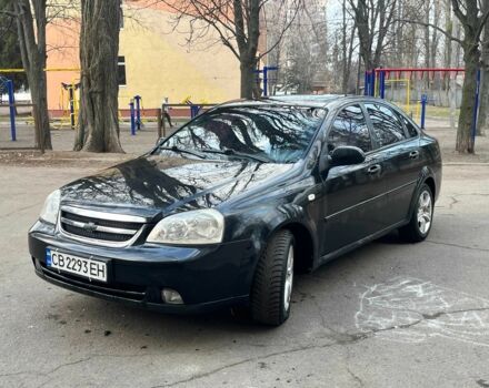 Черный Шевроле Лачетти, объемом двигателя 1.8 л и пробегом 310 тыс. км за 4500 $, фото 1 на Automoto.ua