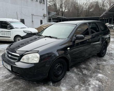 Черный Шевроле Лачетти, объемом двигателя 1.8 л и пробегом 200 тыс. км за 3600 $, фото 1 на Automoto.ua