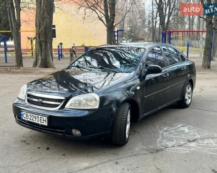 Черный Шевроле Лачетти, объемом двигателя 1.8 л и пробегом 310 тыс. км за 4300 $, фото 1 на Automoto.ua
