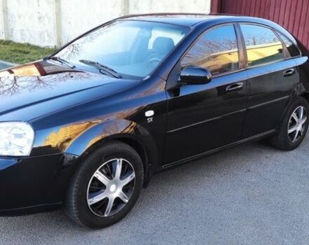 Черный Шевроле Лачетти, объемом двигателя 1.8 л и пробегом 218 тыс. км за 3600 $, фото 1 на Automoto.ua