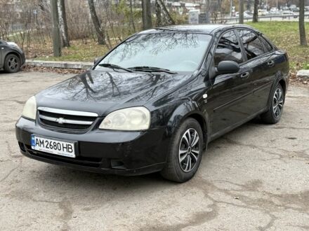 Черный Шевроле Лачетти, объемом двигателя 1.6 л и пробегом 260 тыс. км за 2750 $, фото 1 на Automoto.ua