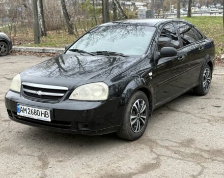 Черный Шевроле Лачетти, объемом двигателя 1.6 л и пробегом 260 тыс. км за 2750 $, фото 1 на Automoto.ua