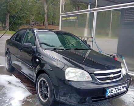 Черный Шевроле Лачетти, объемом двигателя 1.8 л и пробегом 250 тыс. км за 3600 $, фото 1 на Automoto.ua