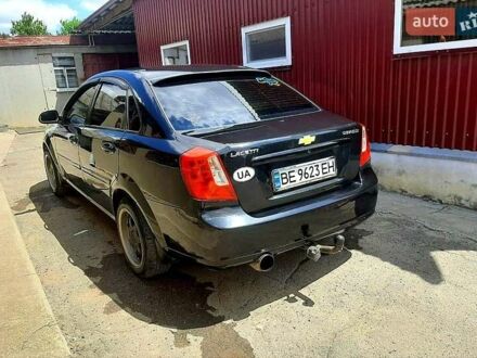 Черный Шевроле Лачетти, объемом двигателя 1.8 л и пробегом 150 тыс. км за 4800 $, фото 1 на Automoto.ua