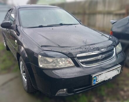 Черный Шевроле Лачетти, объемом двигателя 1.8 л и пробегом 230 тыс. км за 4200 $, фото 1 на Automoto.ua