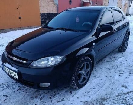 Черный Шевроле Лачетти, объемом двигателя 1.8 л и пробегом 230 тыс. км за 3900 $, фото 1 на Automoto.ua