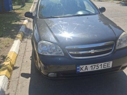 Черный Шевроле Лачетти, объемом двигателя 1.8 л и пробегом 300 тыс. км за 3000 $, фото 1 на Automoto.ua