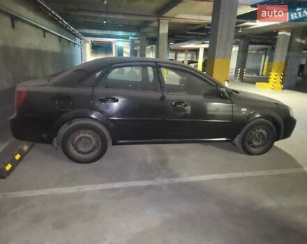Черный Шевроле Лачетти, объемом двигателя 1.8 л и пробегом 130 тыс. км за 4000 $, фото 1 на Automoto.ua