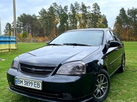 Черный Шевроле Лачетти, объемом двигателя 1.8 л и пробегом 250 тыс. км за 4100 $, фото 1 на Automoto.ua