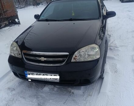 Черный Шевроле Лачетти, объемом двигателя 1.6 л и пробегом 275 тыс. км за 4100 $, фото 1 на Automoto.ua