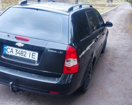 Черный Шевроле Лачетти, объемом двигателя 1.8 л и пробегом 259 тыс. км за 4150 $, фото 1 на Automoto.ua