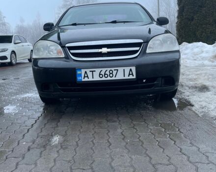 Черный Шевроле Лачетти, объемом двигателя 1.6 л и пробегом 340 тыс. км за 3600 $, фото 1 на Automoto.ua