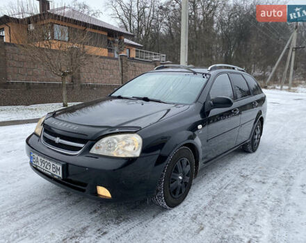Черный Шевроле Лачетти, объемом двигателя 1.8 л и пробегом 180 тыс. км за 4500 $, фото 1 на Automoto.ua