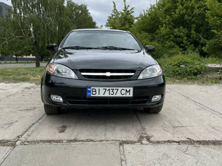 Черный Шевроле Лачетти, объемом двигателя 2 л и пробегом 240 тыс. км за 4900 $, фото 1 на Automoto.ua