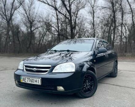 Черный Шевроле Лачетти, объемом двигателя 1.6 л и пробегом 124 тыс. км за 4800 $, фото 1 на Automoto.ua