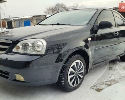 Черный Шевроле Лачетти, объемом двигателя 1.6 л и пробегом 130 тыс. км за 4500 $, фото 1 на Automoto.ua