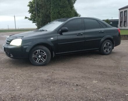 Черный Шевроле Лачетти, объемом двигателя 1.6 л и пробегом 250 тыс. км за 3900 $, фото 1 на Automoto.ua