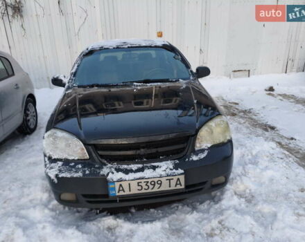 Черный Шевроле Лачетти, объемом двигателя 1.8 л и пробегом 276 тыс. км за 2600 $, фото 1 на Automoto.ua
