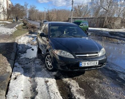 Черный Шевроле Лачетти, объемом двигателя 1.6 л и пробегом 220 тыс. км за 2650 $, фото 1 на Automoto.ua