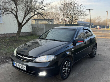 Черный Шевроле Лачетти, объемом двигателя 1.6 л и пробегом 209 тыс. км за 3850 $, фото 1 на Automoto.ua