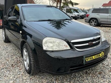 Черный Шевроле Лачетти, объемом двигателя 1.8 л и пробегом 237 тыс. км за 3600 $, фото 1 на Automoto.ua