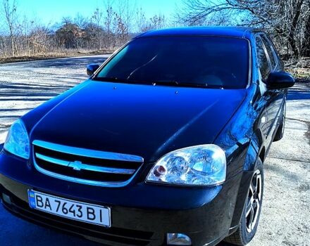 Черный Шевроле Лачетти, объемом двигателя 1.8 л и пробегом 262 тыс. км за 4600 $, фото 1 на Automoto.ua