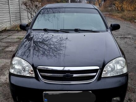 Черный Шевроле Лачетти, объемом двигателя 1.8 л и пробегом 250 тыс. км за 3200 $, фото 1 на Automoto.ua