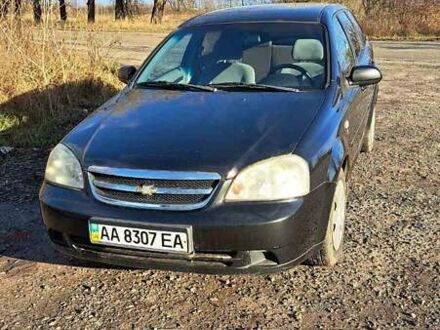 Чорний Шевроле Лачетті, об'ємом двигуна 1.8 л та пробігом 220 тис. км за 5500 $, фото 1 на Automoto.ua