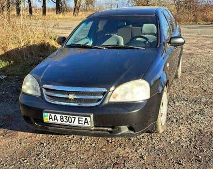 Чорний Шевроле Лачетті, об'ємом двигуна 1.8 л та пробігом 220 тис. км за 5500 $, фото 1 на Automoto.ua