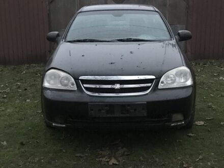 Черный Шевроле Лачетти, объемом двигателя 1.6 л и пробегом 256 тыс. км за 2400 $, фото 1 на Automoto.ua