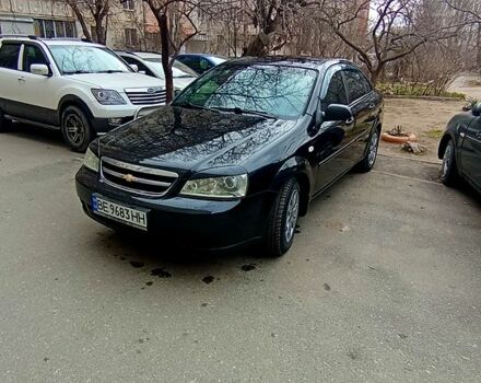 Черный Шевроле Лачетти, объемом двигателя 1.6 л и пробегом 378 тыс. км за 4700 $, фото 1 на Automoto.ua