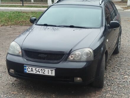 Черный Шевроле Лачетти, объемом двигателя 1.8 л и пробегом 300 тыс. км за 3800 $, фото 1 на Automoto.ua
