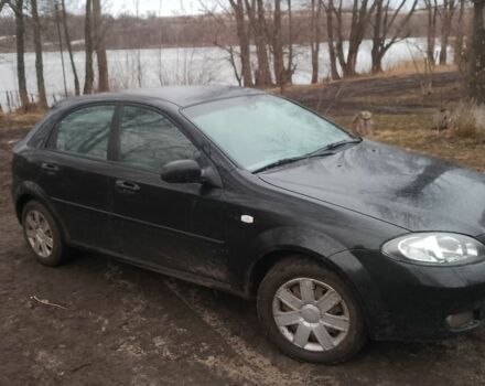 Черный Шевроле Лачетти, объемом двигателя 1.6 л и пробегом 186 тыс. км за 3500 $, фото 1 на Automoto.ua