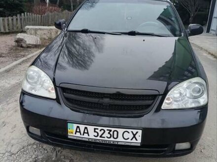 Черный Шевроле Лачетти, объемом двигателя 1.8 л и пробегом 250 тыс. км за 4700 $, фото 1 на Automoto.ua