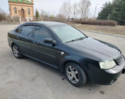 Черный Шевроле Лачетти, объемом двигателя 1.8 л и пробегом 1 тыс. км за 3500 $, фото 1 на Automoto.ua