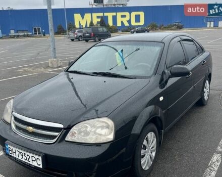 Черный Шевроле Лачетти, объемом двигателя 1.6 л и пробегом 229 тыс. км за 4000 $, фото 1 на Automoto.ua