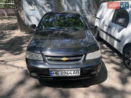 Черный Шевроле Лачетти, объемом двигателя 1.8 л и пробегом 243 тыс. км за 4900 $, фото 1 на Automoto.ua
