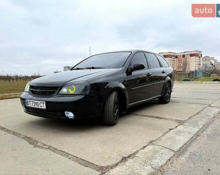 Черный Шевроле Лачетти, объемом двигателя 1.8 л и пробегом 210 тыс. км за 3800 $, фото 1 на Automoto.ua