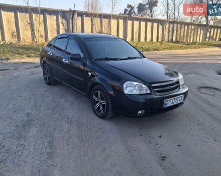 Черный Шевроле Лачетти, объемом двигателя 1.8 л и пробегом 208 тыс. км за 2399 $, фото 1 на Automoto.ua
