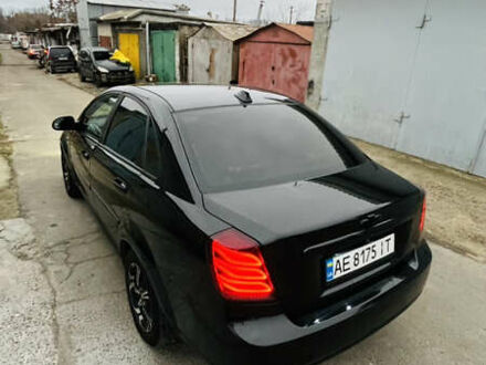 Черный Шевроле Лачетти, объемом двигателя 1.6 л и пробегом 218 тыс. км за 4800 $, фото 1 на Automoto.ua