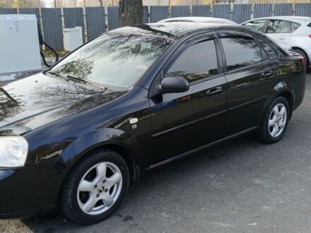 Черный Шевроле Лачетти, объемом двигателя 1.6 л и пробегом 235 тыс. км за 3495 $, фото 1 на Automoto.ua