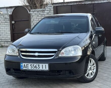 Черный Шевроле Лачетти, объемом двигателя 1.6 л и пробегом 198 тыс. км за 4300 $, фото 1 на Automoto.ua
