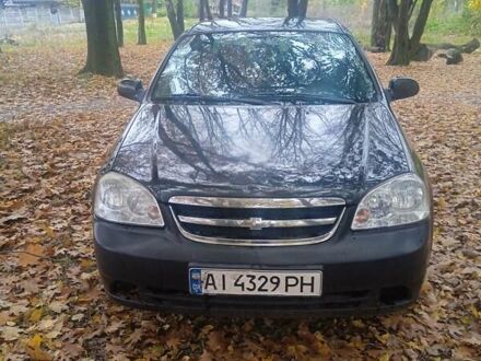 Черный Шевроле Лачетти, объемом двигателя 1.8 л и пробегом 300 тыс. км за 3500 $, фото 1 на Automoto.ua