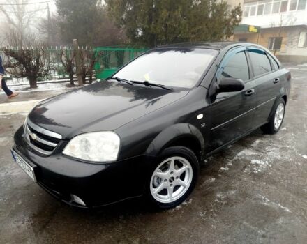Черный Шевроле Лачетти, объемом двигателя 1.8 л и пробегом 205 тыс. км за 4000 $, фото 1 на Automoto.ua