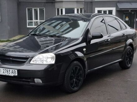 Чорний Шевроле Лачетті, об'ємом двигуна 1.8 л та пробігом 214 тис. км за 4300 $, фото 1 на Automoto.ua
