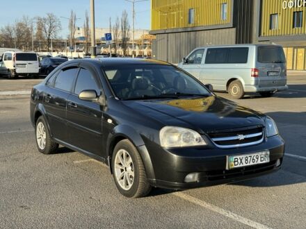 Чорний Шевроле Лачетті, об'ємом двигуна 1.6 л та пробігом 317 тис. км за 2999 $, фото 1 на Automoto.ua