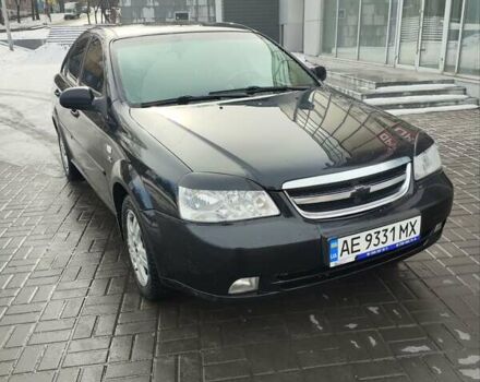 Черный Шевроле Лачетти, объемом двигателя 1.8 л и пробегом 200 тыс. км за 4600 $, фото 1 на Automoto.ua