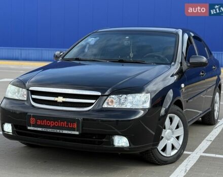 Черный Шевроле Лачетти, объемом двигателя 1.8 л и пробегом 218 тыс. км за 4999 $, фото 1 на Automoto.ua