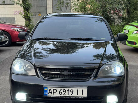 Черный Шевроле Лачетти, объемом двигателя 1.6 л и пробегом 252 тыс. км за 5700 $, фото 1 на Automoto.ua
